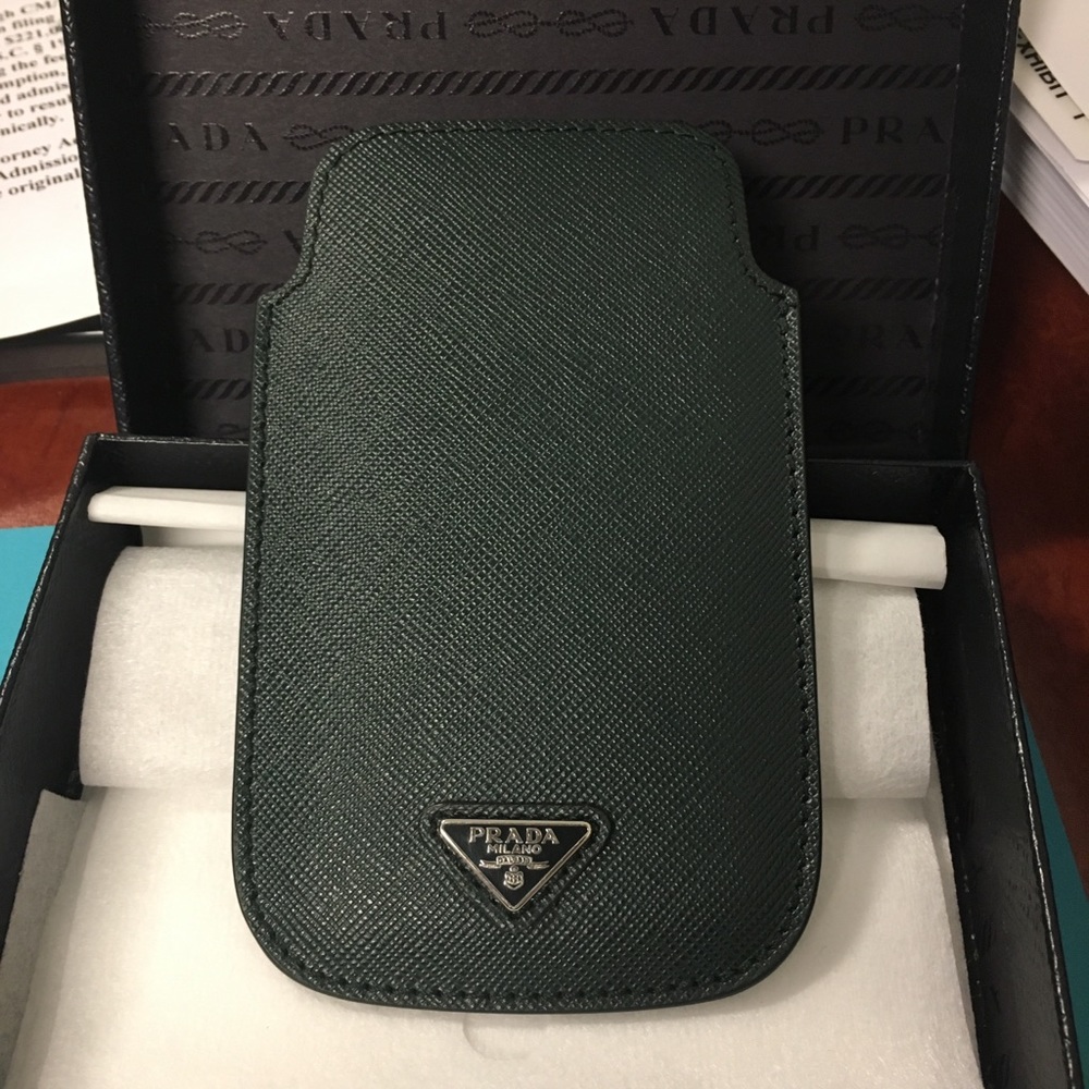 Prada Saffiano Cell phone case